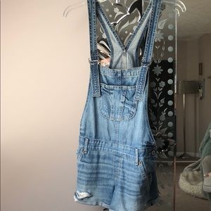 Hollister Denim Overalls
